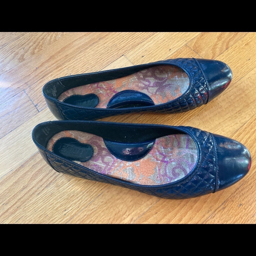 Born quilted flats